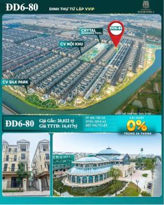 Biệt thự Đảo Dừa ĐD6-80 Vinhomes Ocean Park 2 The Empire