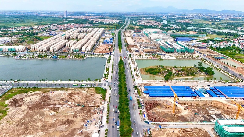 Cơ cấu sản phẩm Vinhomes Cổ Loa - Global Gate Đông Anh Liền kề có 3.934 căn, đơn lập 131 căn, song lập 134 căn