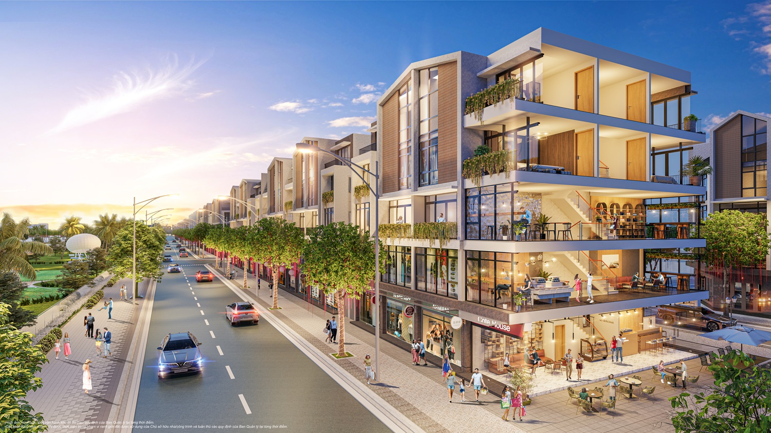 Shophouse Phố Biển