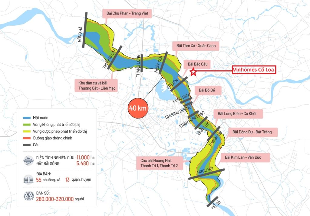 Vị trí dự án Vinhomes Cổ Loa Đông Anh