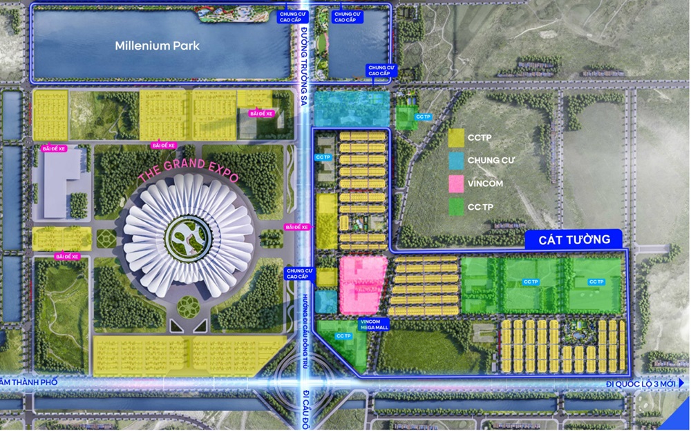 Phân khu Cát Tường Vinhomes Cổ Loa Global Gate Đông Anh mở bán