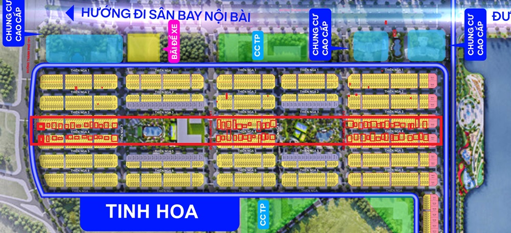 Bán liền kề Thiên Nga 4 Vinhomes Global Gate Cổ Loa Đông Anh