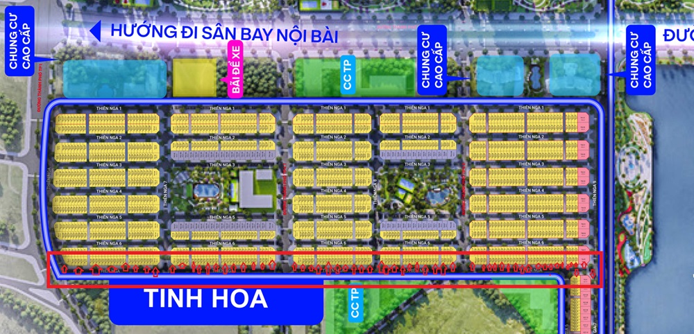 Bán liền kề Thiên Nga Vinhomes Global Gate Cổ Loa Đông Anh mở bán