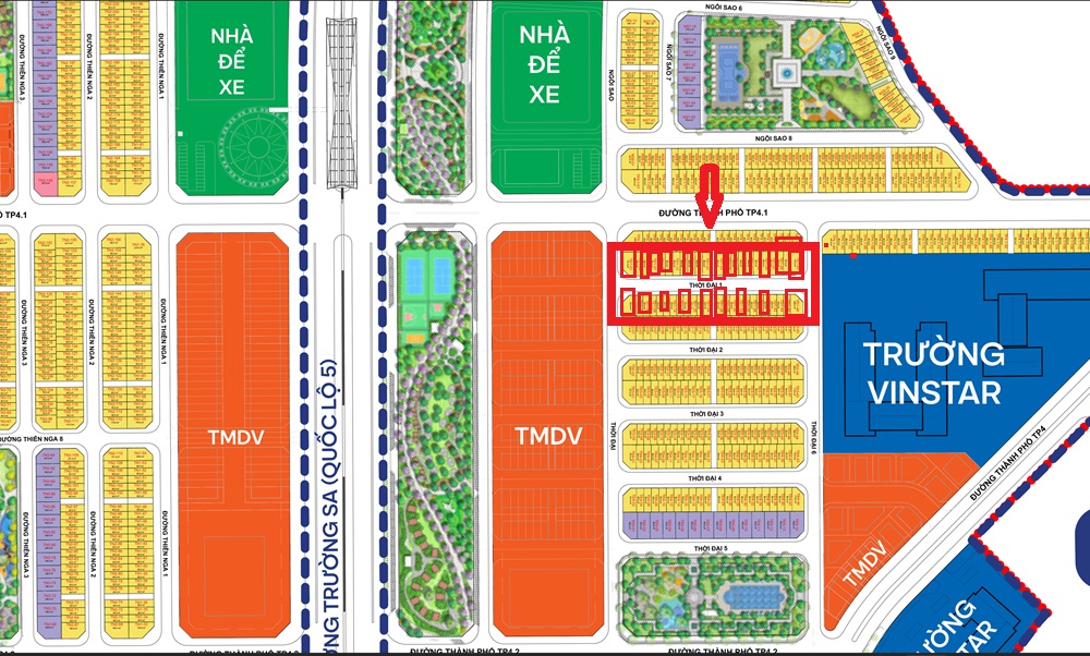 Bán liền kề Thời Đại 1 Vinhomes Global Gate Cổ Loa Đông Anh