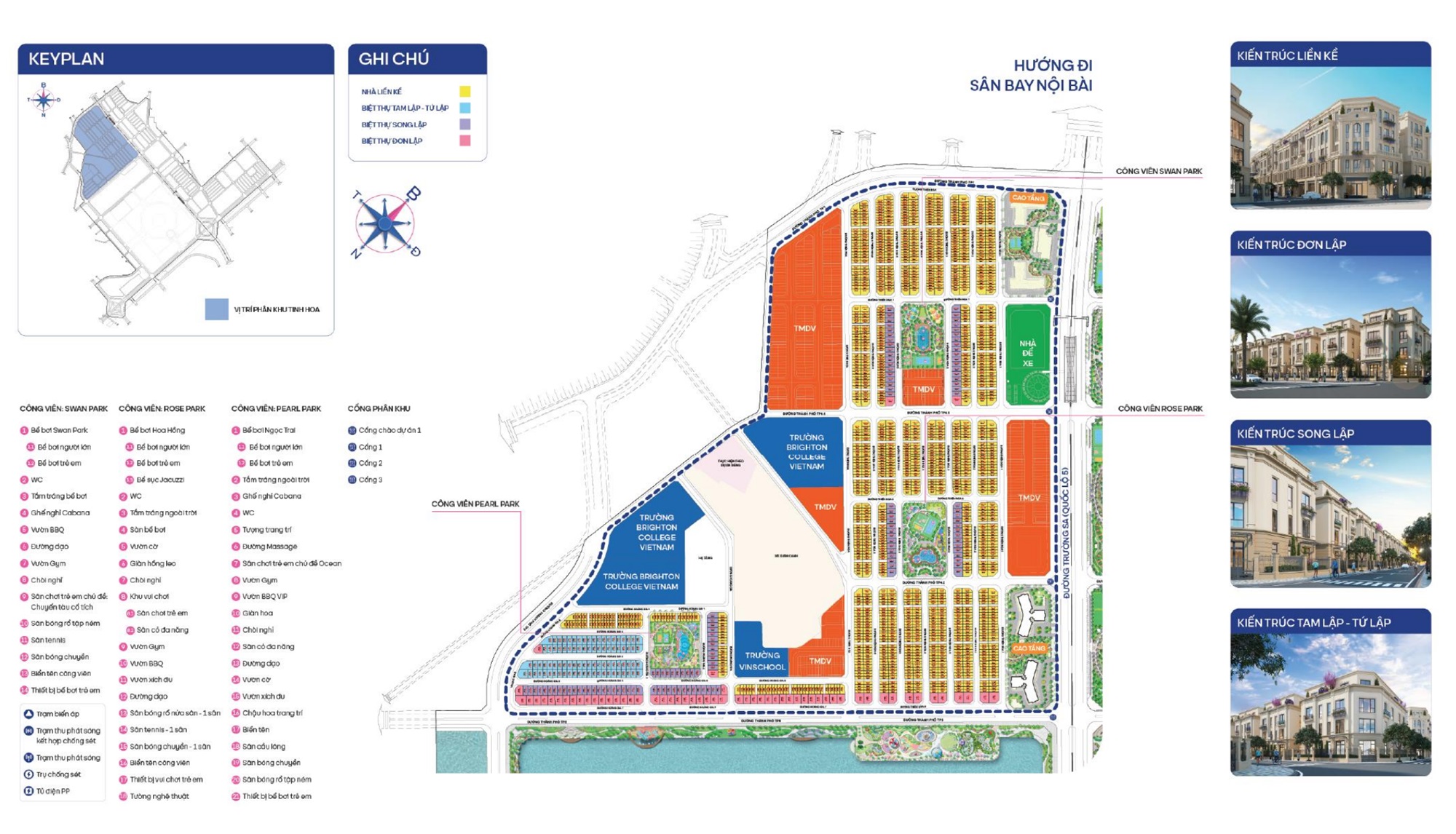 Phân khu Tinh Hoa Vinhomes Global Gate Vinhomes Cổ Loa Đông Anh