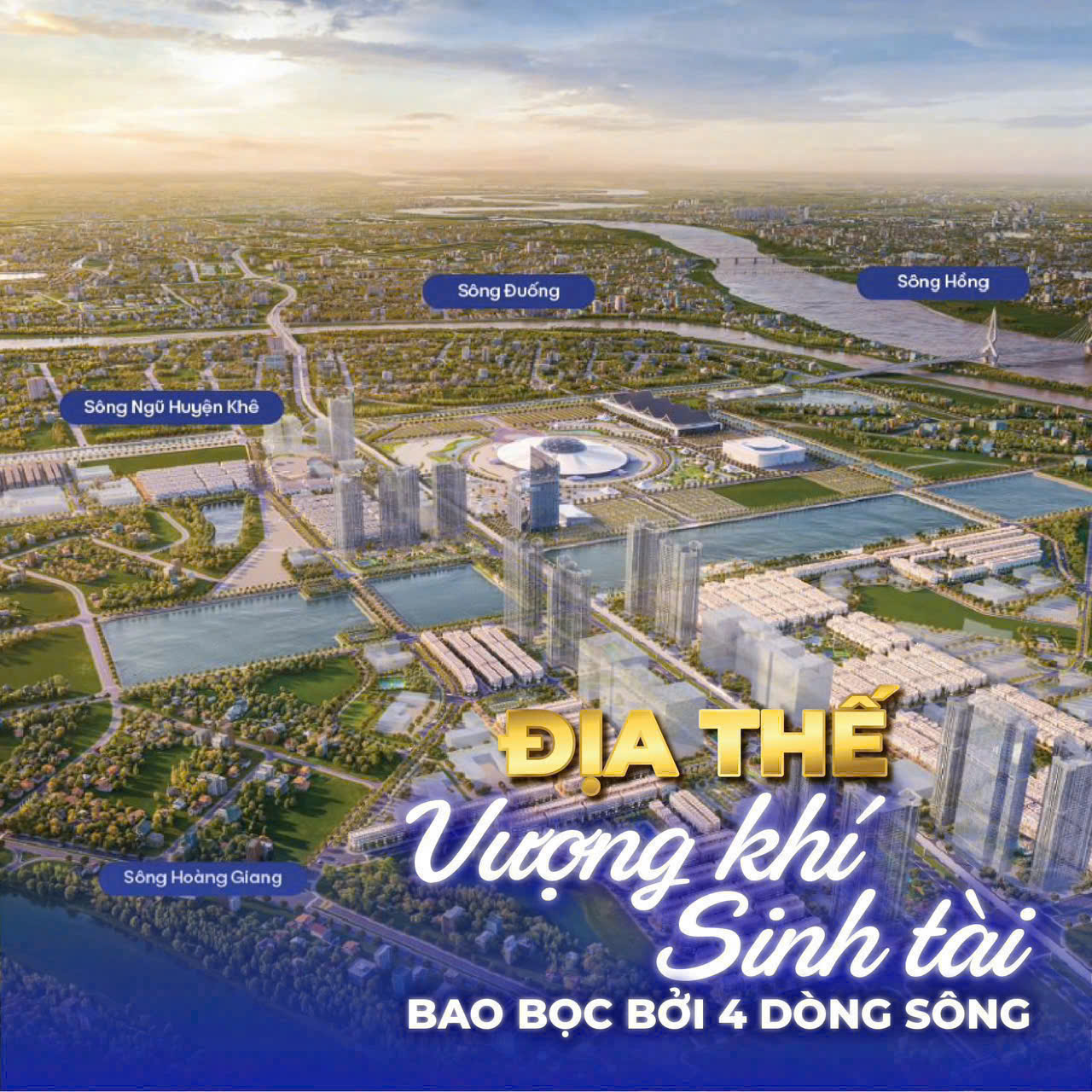 Phòng kinh doanh Vinhomes Global Gate Cổ Loa Đông Anh của Chủ đầu tư Vingroup (Vinhomes) - Công ty trung tâm triển lãm Quốc gia