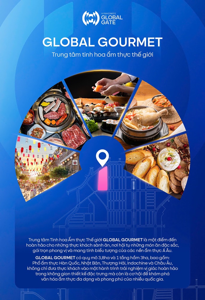 TRUNG TÂM TINH HOA ẨM THỰC THẾ GIỚI GLOBAL GOURMET