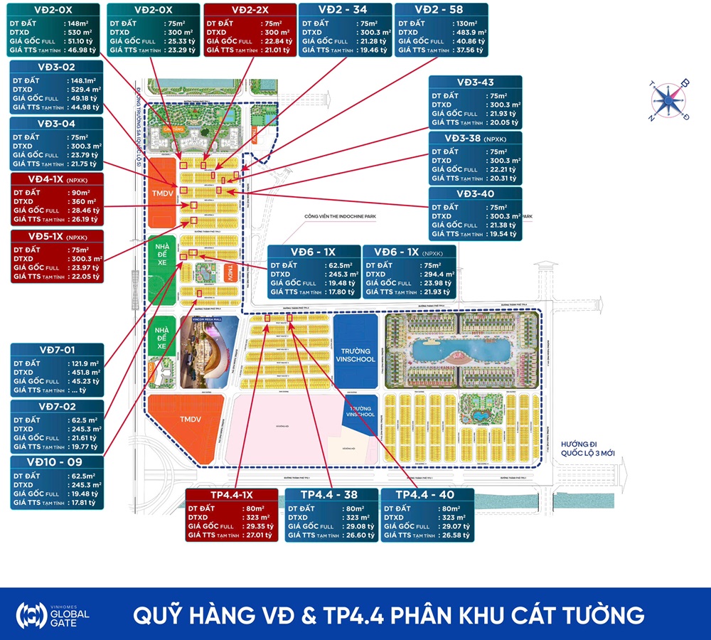 Bán liền kề Global Gate Cổ Loa Đông Anh