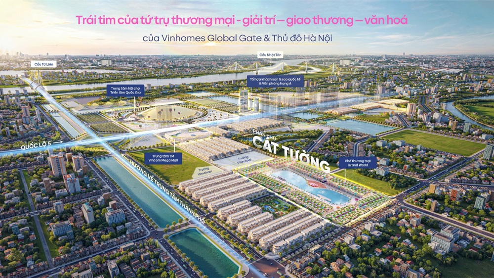 Liền kề Global Gate Vinhomes Cổ Loa