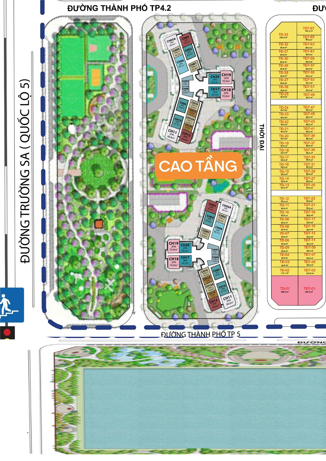 Mặt bằng chung cư The Continental Imperia Signature MIK Vinhomes Global Gate Cổ Loa Đông Anh