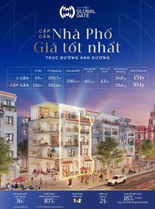 Shophouse Ánh Dương Vinhomes Cổ Loa Global Gate Đông Anh