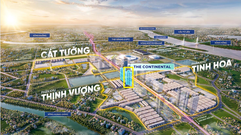 Tòa Y4 Atlantic Tower Imperia Signature - The Continental MIK Cổ Loa