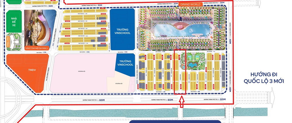 Liền kề AD5 Vinhomes Global Gate Cổ Loa Đông Anh