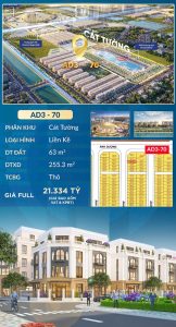 Bán liền kề AD3 căn 70 Vinhomes Đông Anh Global Gate