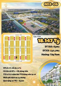 Bán liền kề Ánh Dương 2 căn 06 Vinhomes Đông Anh Global Gate