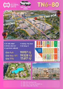 Bán liền kề TN6-80 Vinhomes Global Gate Cổ Loa
