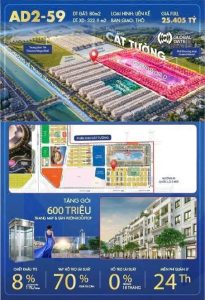 Bán liền kề AD2-59 Vinhomes Đông Anh Global Gate Cổ Loa