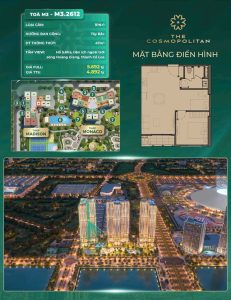 Bán căn 12 tầng 26 M3 MADISON Cosmopolitan MIK Global Gate Cổ Loa