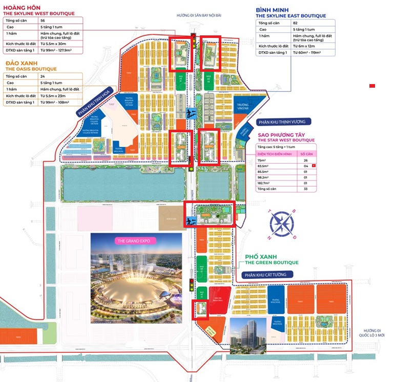 Bán shophouse khối đế chung cư MIK, Masterise Vinhomes Global Gate Cổ Loa