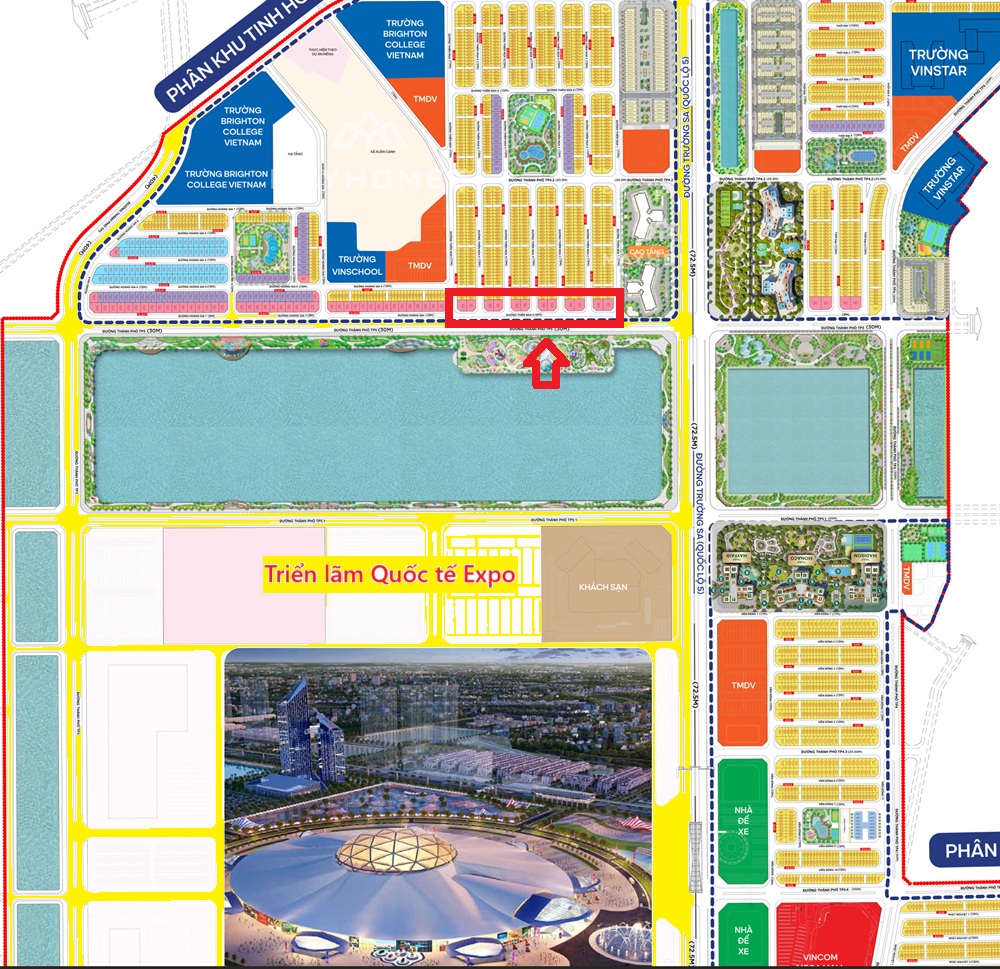 Biệt thự đơn lập Thiên Nga 9 tại Vinhomes Global Gate Cổ Loa