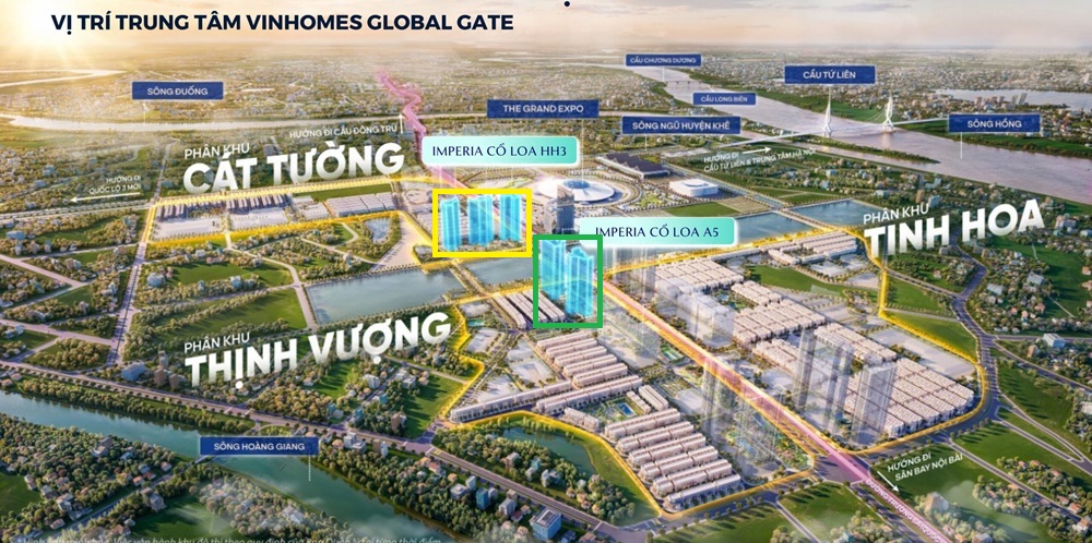Chung cư MIK Cổ Loa tại Vinhomes Global Gate Đông Anh