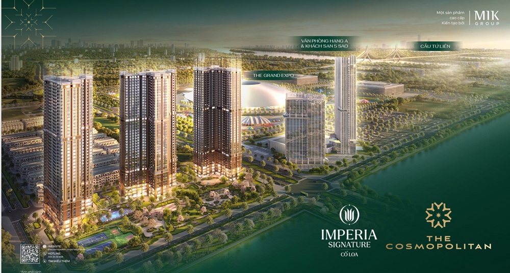 Giới Thiệu chung cư The Cosmopolitan của CĐT MIK tại Vinhomes Global Gate