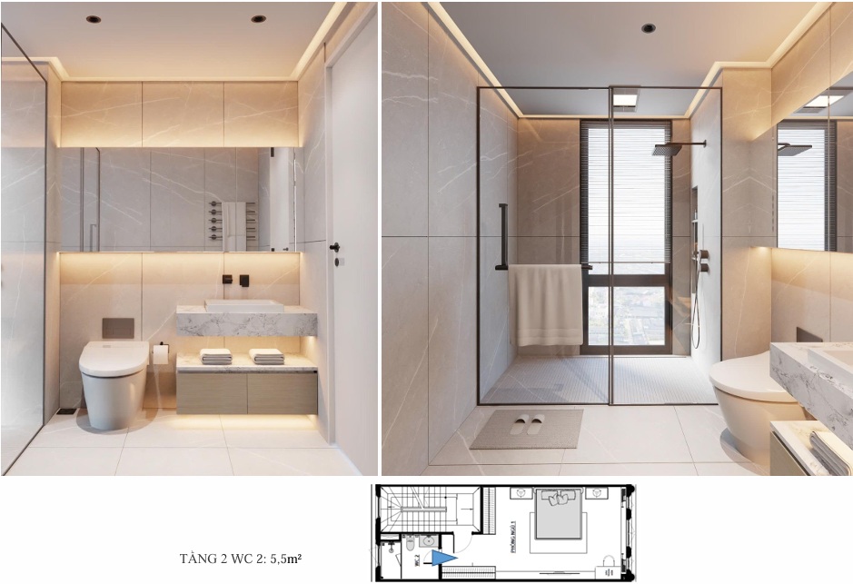 Hoàn thiện nội thất để ở Vinhomes Global Gate