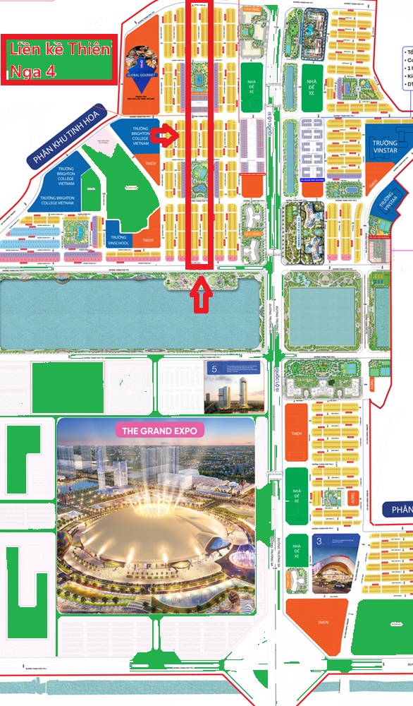 Liền kề Thiên Nga 4 Vinhomes Global Gate Cổ Loa Đông Anh