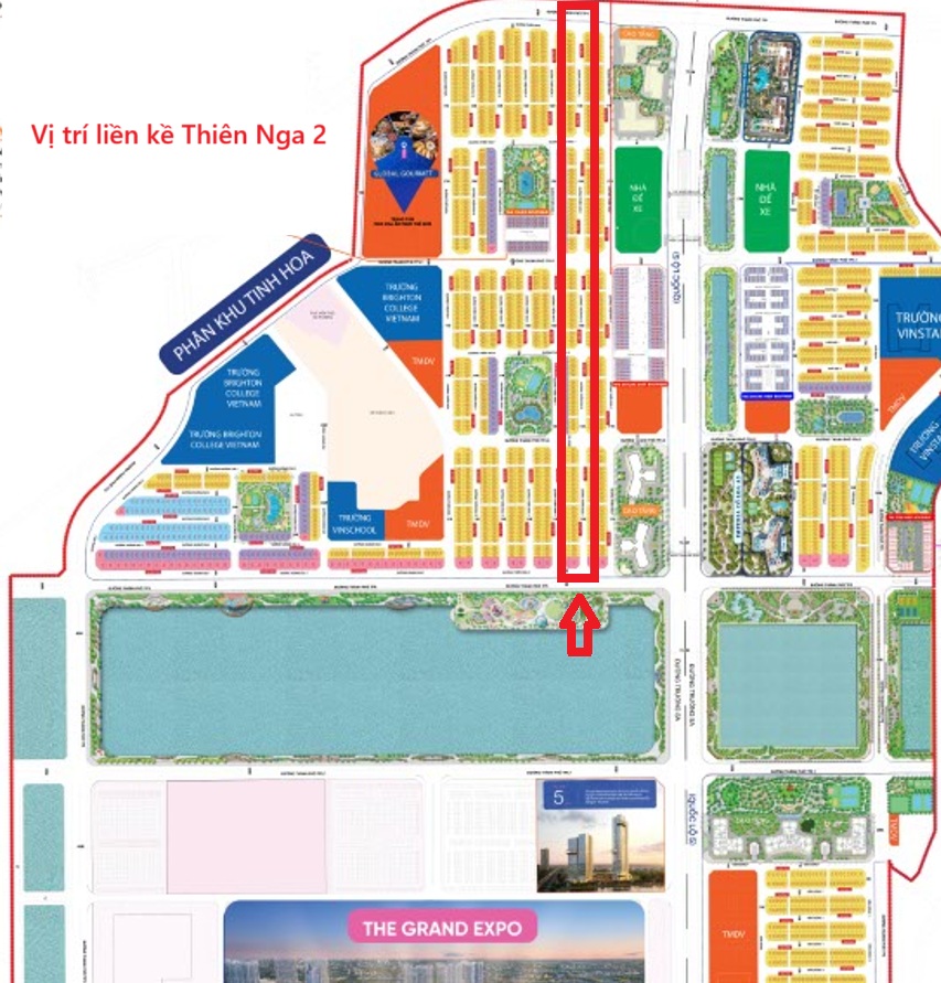 Liền kề Thiên Nga 2 tại Vinhomes Global Gate Cổ Loa