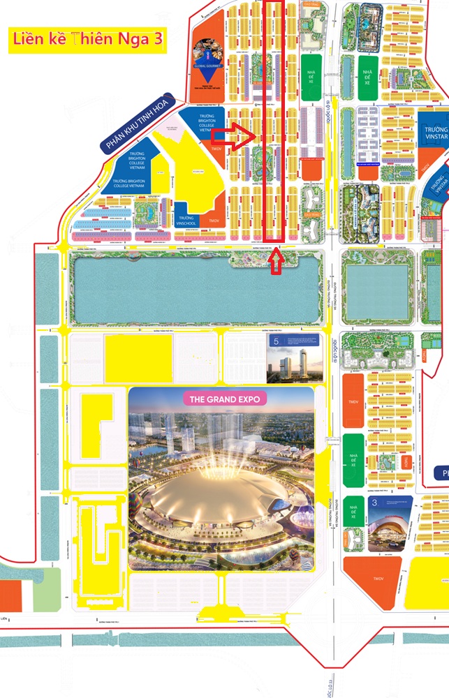 Liền kề Thiên Nga 3 tại Vinhomes Global Gate Cổ Loa Đông Anh