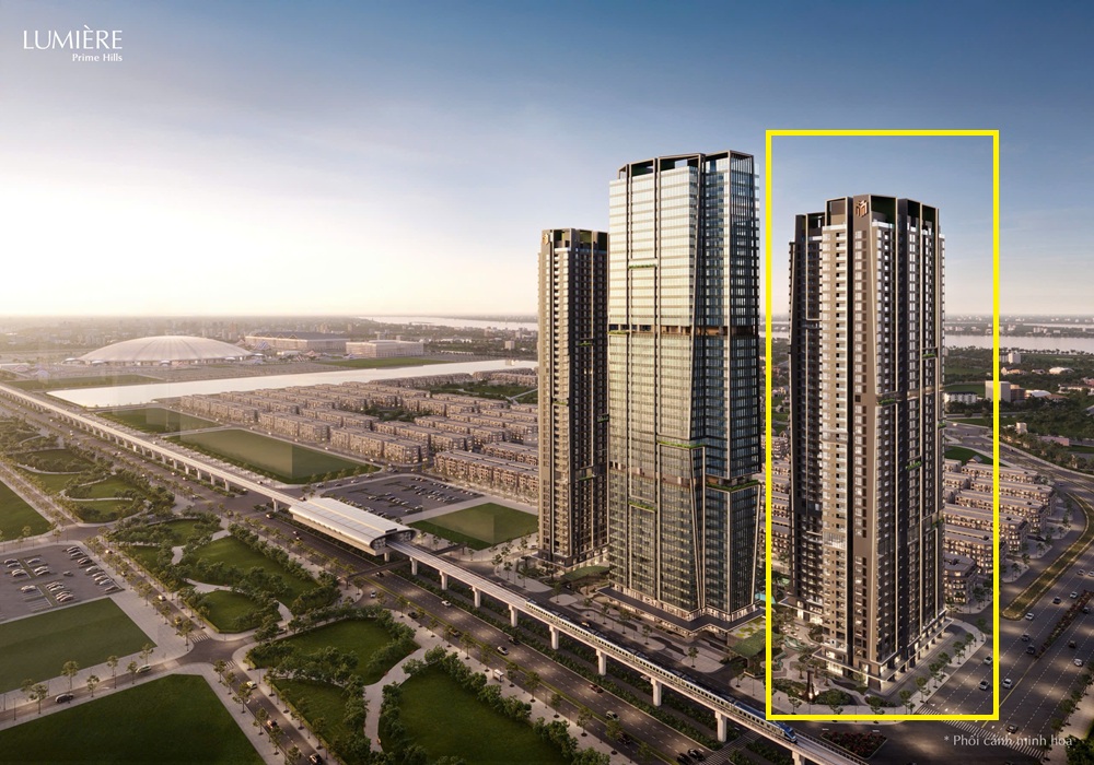 Tòa Skyline Tower - Lumière Prime Hills Vinhomes Global Gate