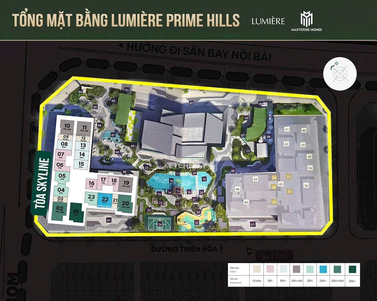 dự án Lumiere prime hills Masterise Vinhomes Global Gate