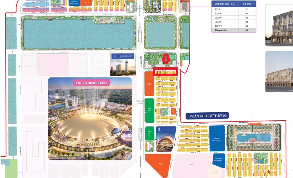 Cho thuê Viễn Đông 1 Vinhomes Global Gate Cổ Loa Đông Anh