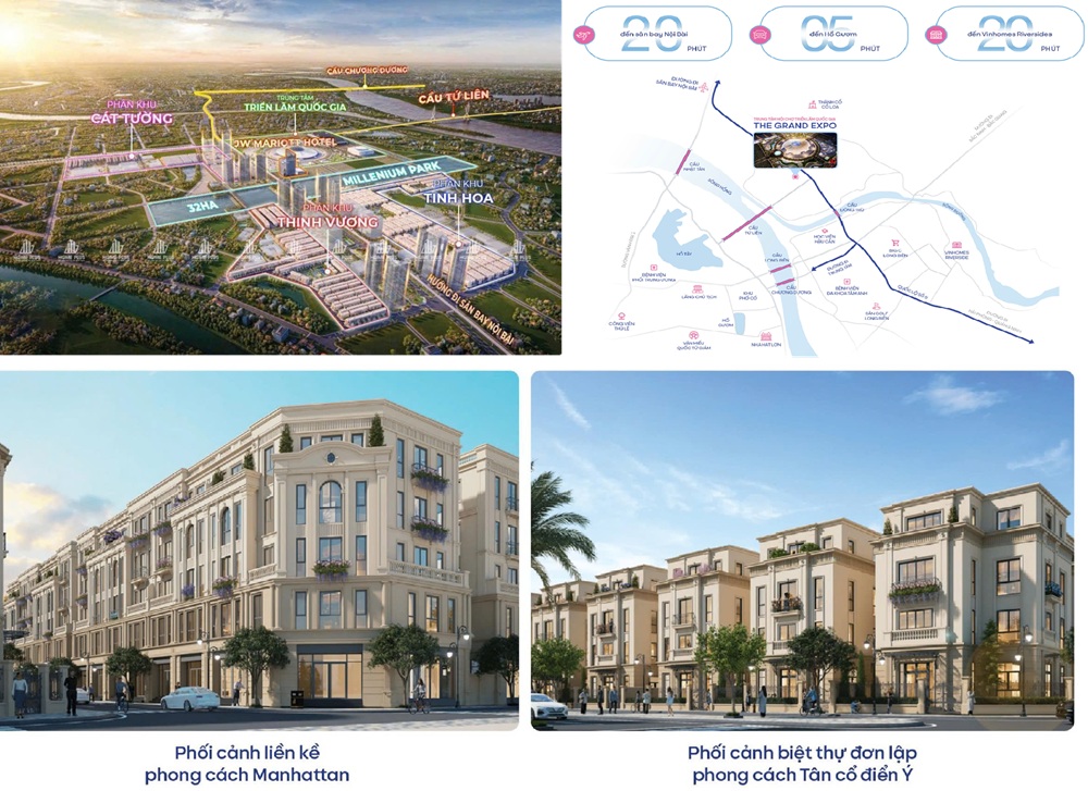 Mua bán nhà Vinhomes Cổ Loa Đông Anh giá từ 2.8 tỷ căn