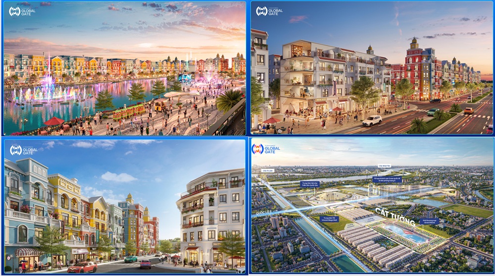 Phố Hàng Grand Bazaar (36 Phố Phường) tại Vinhomes Global Gate Cổ Loa Đông Anh