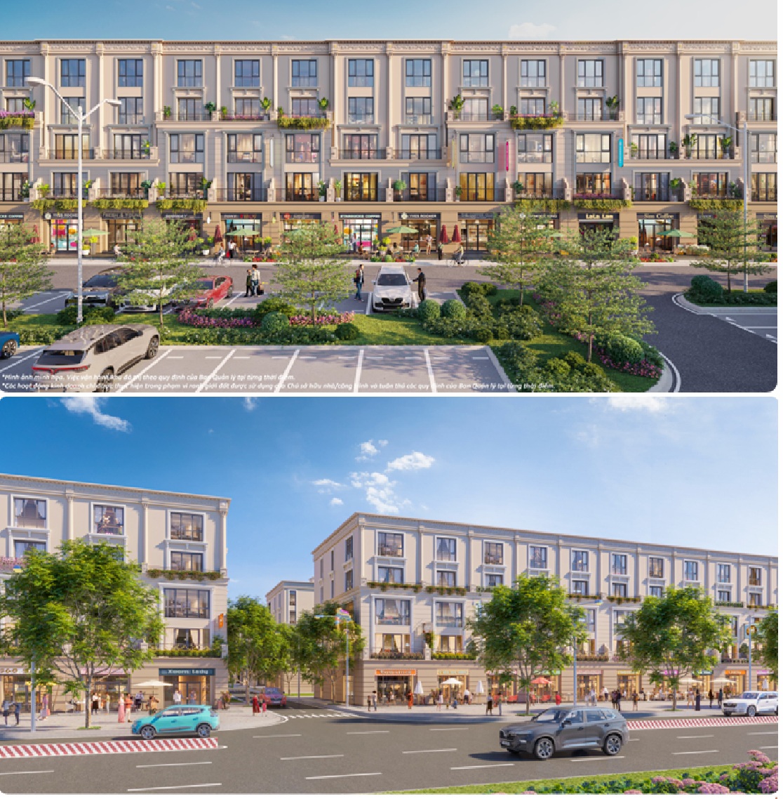Thiết kế shophouse Phố Expo - The Expo Boutique tại Vinhomes Global Gate Cổ Loa