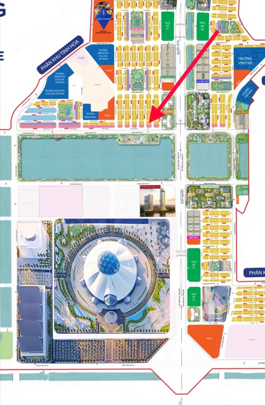 Bán liền kề Thiên Nga 2 căn 05 Vinhomes Global Gate Đông Anh
