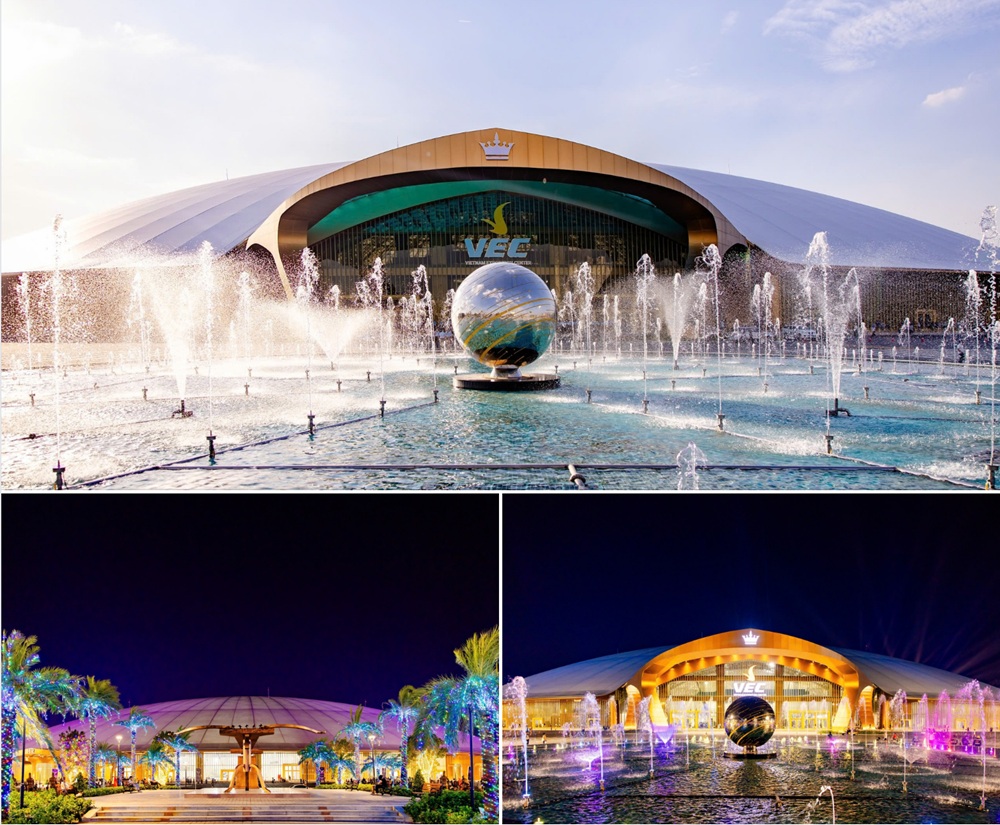 Quy hoạch The Grand Expo VEC Vietnam Exposition Center sơ đồ phân khu của Triển lãm Quốc Gia diễn ra các sự kiện