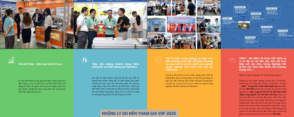 VIIF 2025 - Hội chợ Quốc tế Hàng Công nghiệp Việt Nam Lần thứ 31