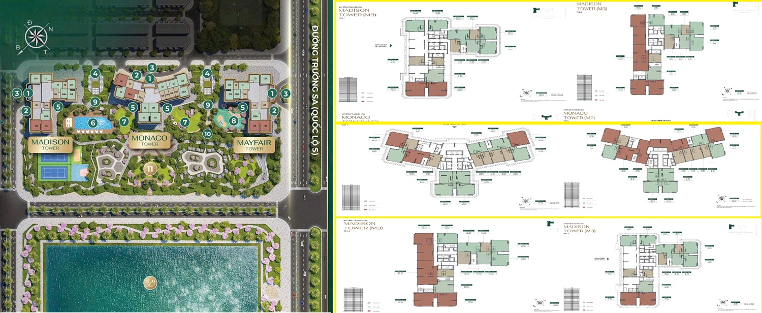 Shop khối đế – chân đế chung cư Cosmopolitan Imperia Signature – Vinhomes Global Gate Cổ Loa, Đông Anh. Tòa Mayfair M1,Mandison M3, Monaco M2