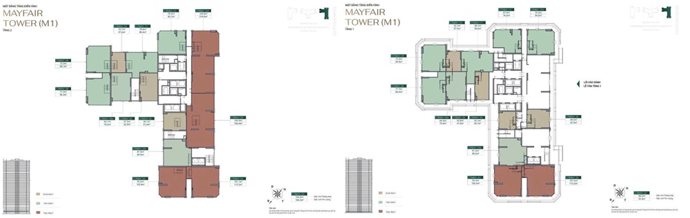 Bán shop chân đế tòa Mayfair M1 chung cư Cosmopolitan Mik Cổ Loa Vinhomes Global Gate