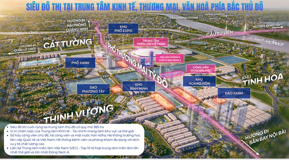 Bảng giá Vinhomes Global Gate Đông Anh; Biệt thự đơn lập, song lập, tứ lập, liền kề, shophouse, shop tmdv, căn hộ chung cư