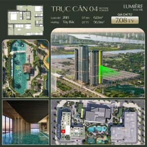 Căn hộ 2 Phòng Ngủ (2PN) Vinhomes Global Gate Đông Anh