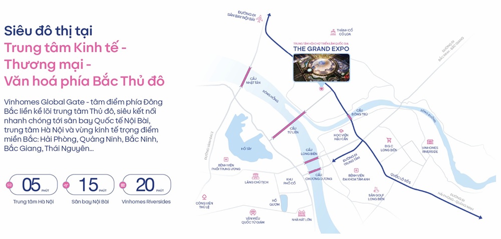 Hạ tầng Đông Anh 2025–2030 và tác động tới giá BĐS Vinhomes Global Gate (Cổ Loa) — gồm mốc thời gian hạ tầng chính, cơ chế ảnh hưởng lên giá, kịch bản tác động