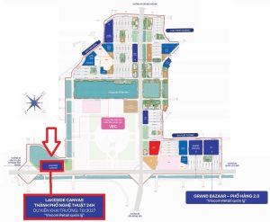 Lakeside Canvas; Thành phố Nghệ thuật 24h tại Vinhomes Global Gate Đông Anh