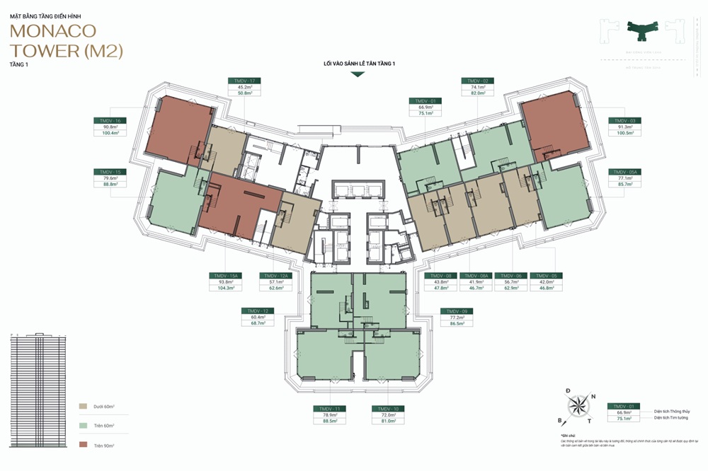 Mua bán Shop chân đế Monaco Tower M2 Chung cư Cosmopolitan CĐT MIK tại Vinhomes Global Gate ( Vinhomes Cổ Loa)