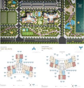 Shop chân đế The Continental MIK Cổ Loa khối đế Y4 (Atlantic Tower) & Y5 (Pacific Tower) – – Vinhomes Global Gate.