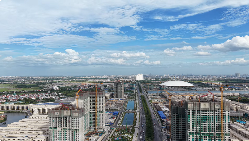 Tiến độ Vinhomes Cổ Loa Đông Anh