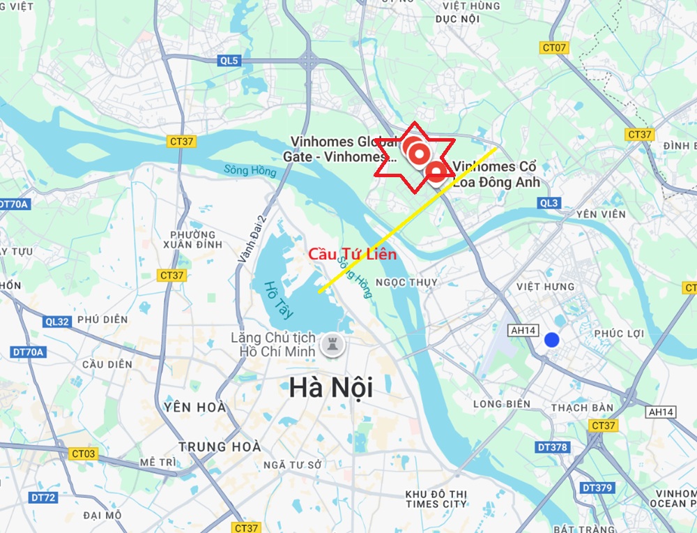 Vinhomes Cổ Loa ở đâu (Vinhomes Global Gate)