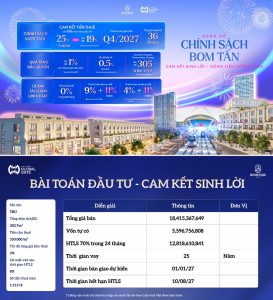 Vinhomes cổ loa thanh toán như thế nào